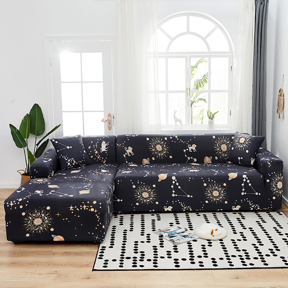 Printed sofa cushion sofa cover sofa cover – image 6