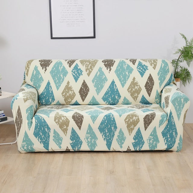 Printed sofa cushion sofa cover sofa cover – image 8