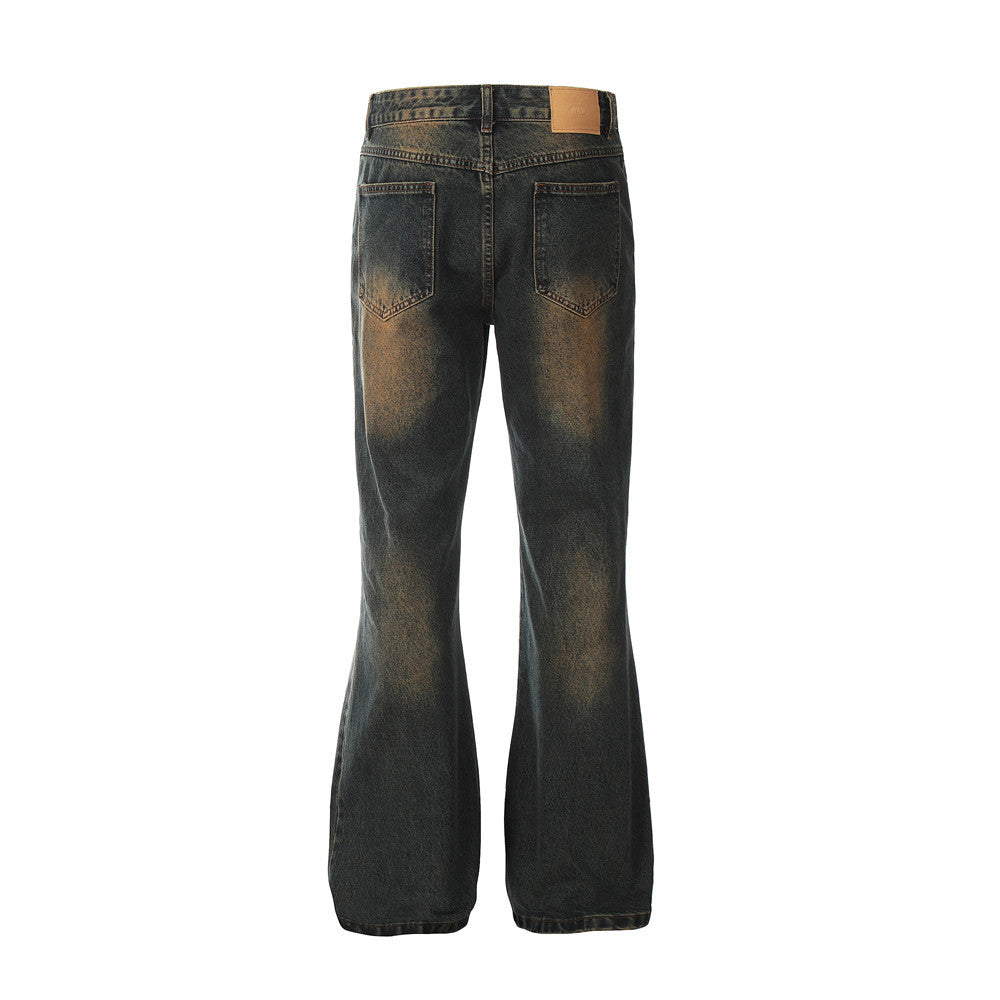 Fashion Horn Denim Trousers Men – image 4