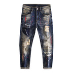 Fashion High-end Fashion Brand Jeans Men