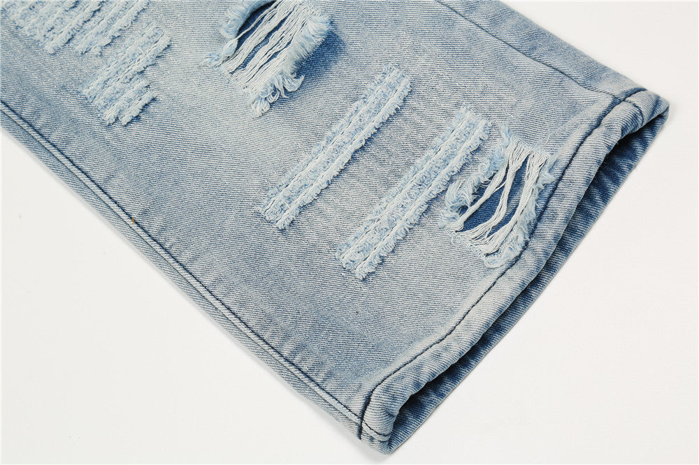 Fashion Flared Washed Jeans Men – image 3