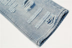 Fashion Flared Washed Jeans Men – image 3