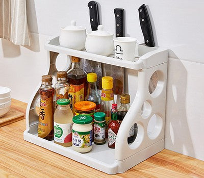 Kitchen Storage Shelving Kitchen Supplies Storage Artifact Multilayer – image 3