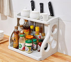 Kitchen Storage Shelving Kitchen Supplies Storage Artifact Multilayer – image 3