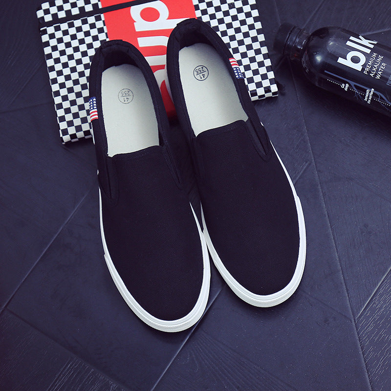 All-match white shoes men canvas shoes – image 4