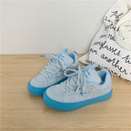 Versatile Thick Shoes Tongue Canvas Shoes For Women – image 2
