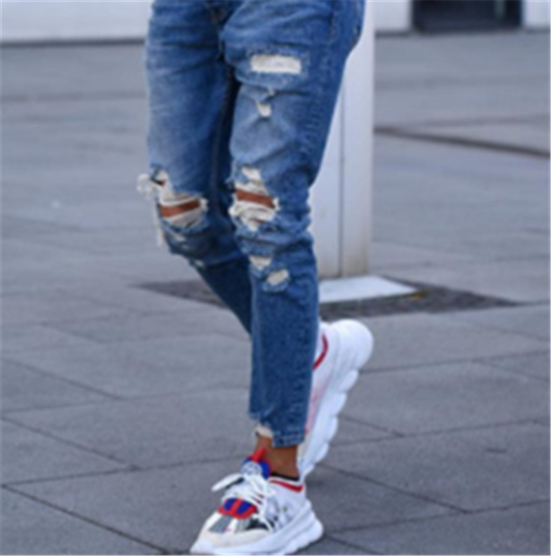 Hole men''s jeans – image 5