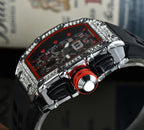 Fashion Diamond Gypsophila Watch Men – image 8