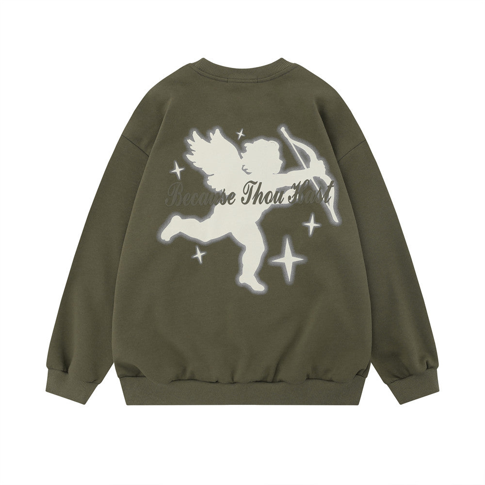 Fashion Cupid Printed Sweater Men – image 2