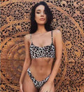 Ladies leopard print bikini swimsuit – image 5