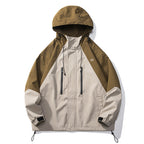 Fashion Colorblock Shell Jacket Men – image 3