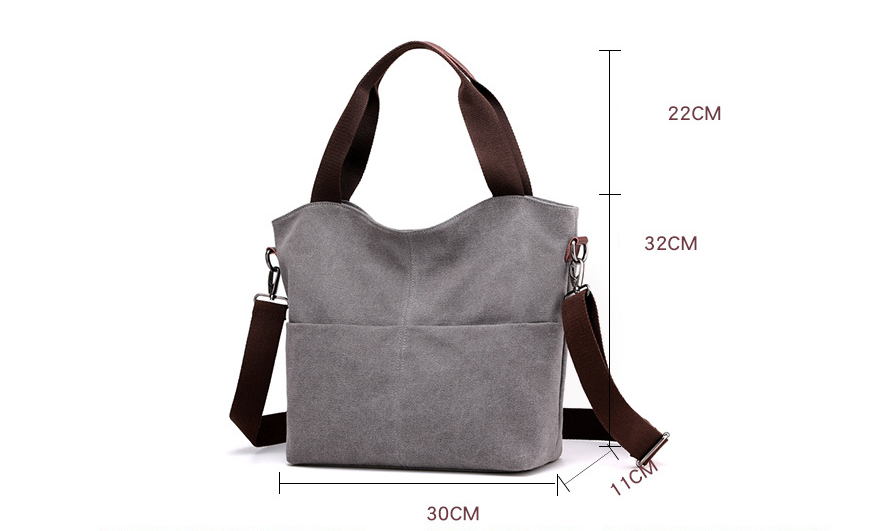 Shoulder women bag canvas bag – image 5