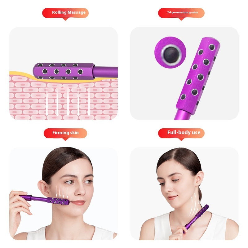 Beauty Stick Germanium Stone Lifting Facial Roller Beauty Massage Instrument Beauty Bar – image 4