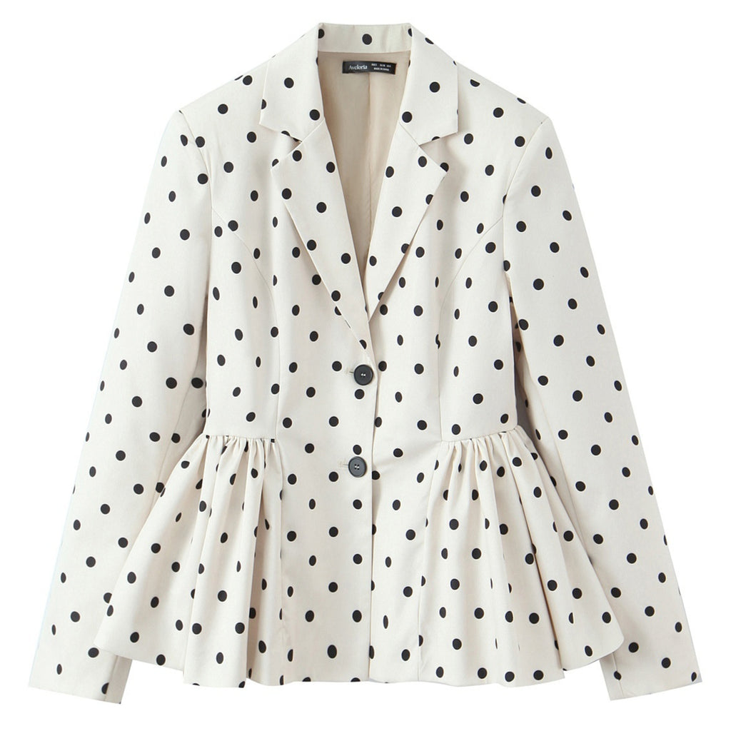 Contrast-color Blazer For Women
