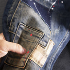 Fashion High-end Fashion Brand Jeans Men – image 3