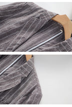 Fashion Striped Casual Jacket Men – image 13