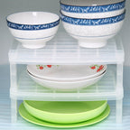 Kitchen storage plate tableware dish storage rack – image 7