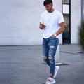 Hole men''s jeans – image 3