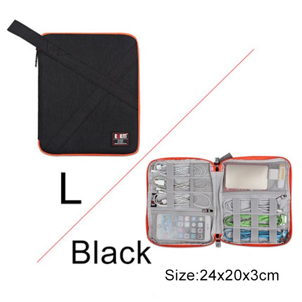Compatible with Apple, BUBM Travel Universal Cable Organizer Electronics Accessories Cases Gadget Bag For USB, Phone, Ch – image 10