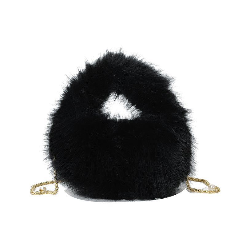 Fashion Plush Hand-carrying Bag Women – image 10