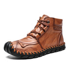 Leather shoes leather men casual shoes – image 12