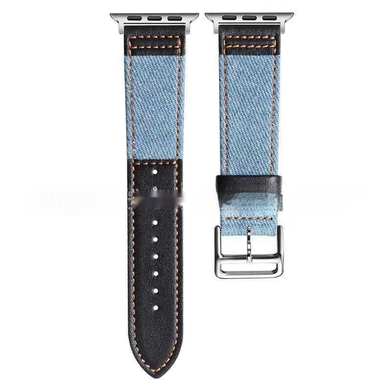 Suitable For Watch Polyester Denim Watch Strap