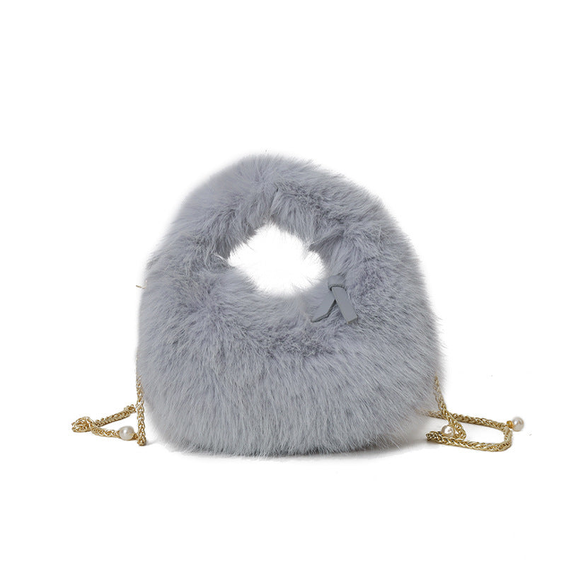 Fashion Plush Hand-carrying Bag Women – image 15