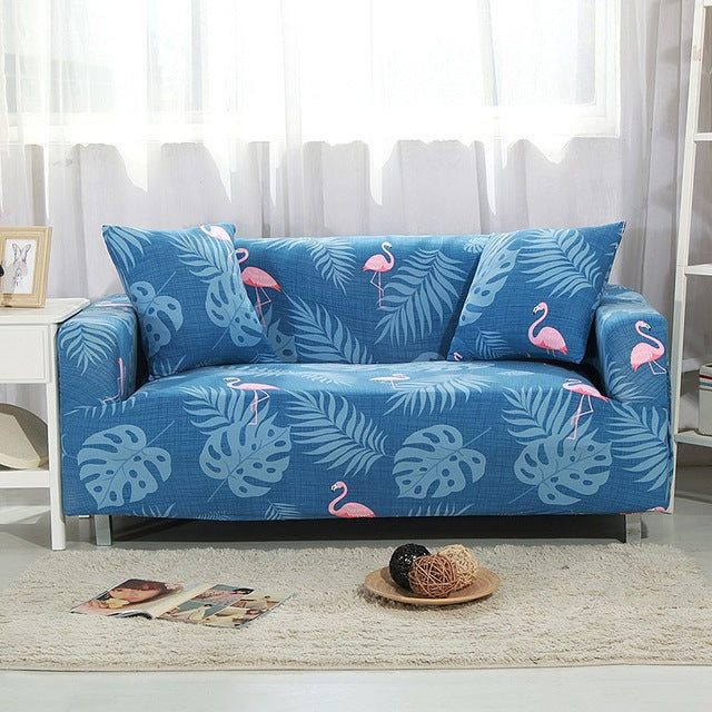 Printed sofa cushion sofa cover sofa cover – image 9