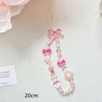 Beaded Flower Mobile Phone Lanyard Jewelry Accessories Hand Rope Lanyard – image 5