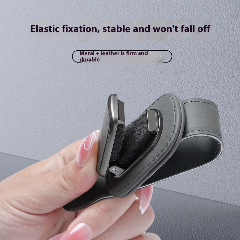 Leather Car Accessories Car Glasses Frame – image 6