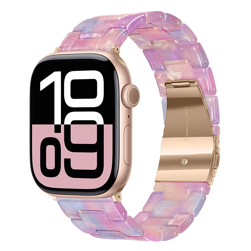Resin Three-link Watch Strap Compatible With The Watch – image 10