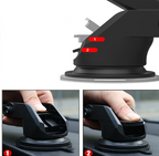 Auto parts car base universal telescopic long rod car navigation bracket car phone bracket accessories processing – image 2