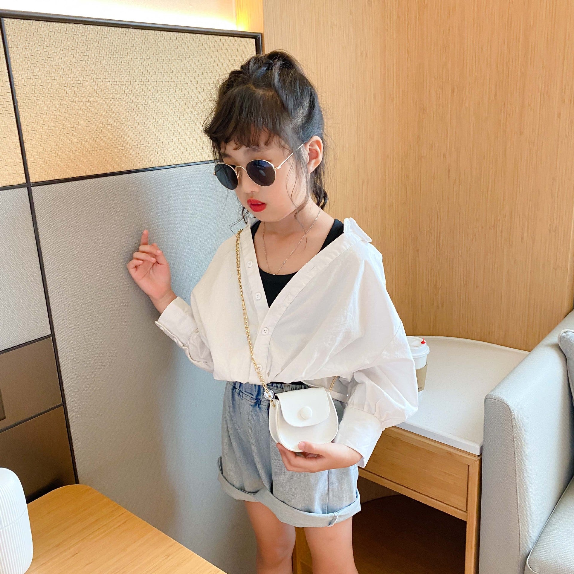 Accessories messenger bag women chain children's bag – image 9