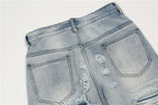 Fashion Flared Washed Jeans Men – image 2
