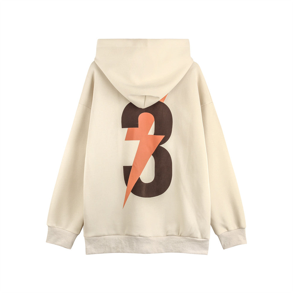Fashion Lightning Printed Hoodie Men – image 10