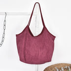 Suede cloth bag shoulder bag women bag – image 5