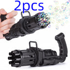 Kids Toy Bath Toys Bubble Gum Machine Toys For Kids Plastic Machine Gun Toy – image 2
