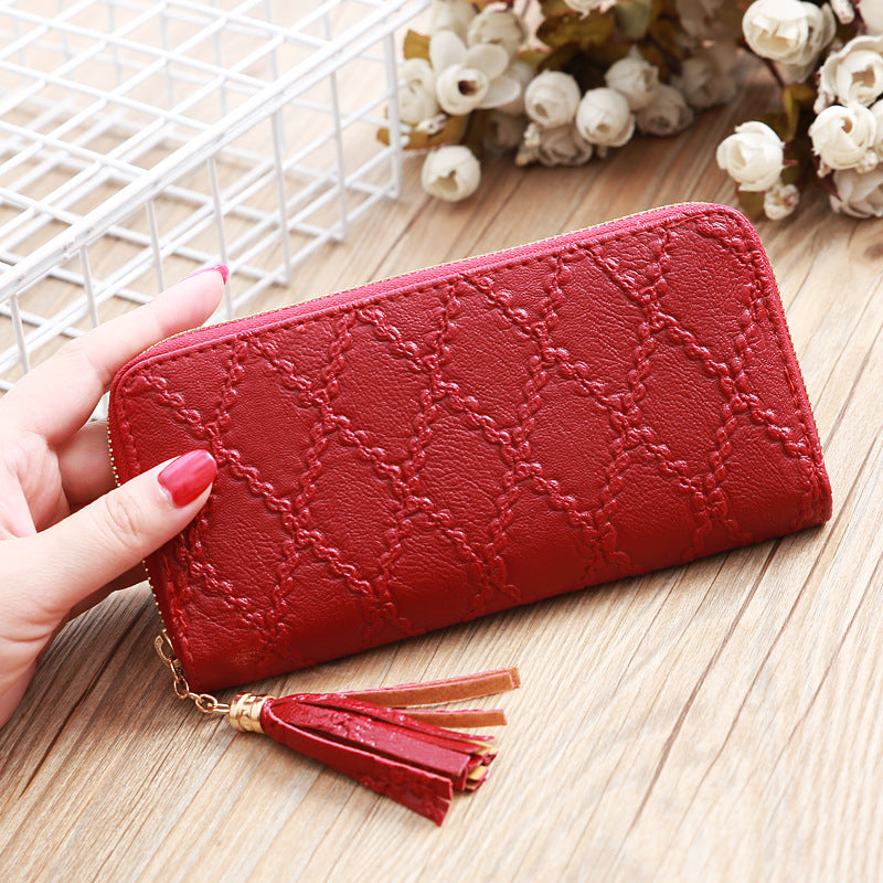 Women Purse Fashion Tassel Large Capacity – image 7