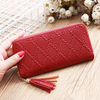 Women Purse Fashion Tassel Large Capacity – image 7