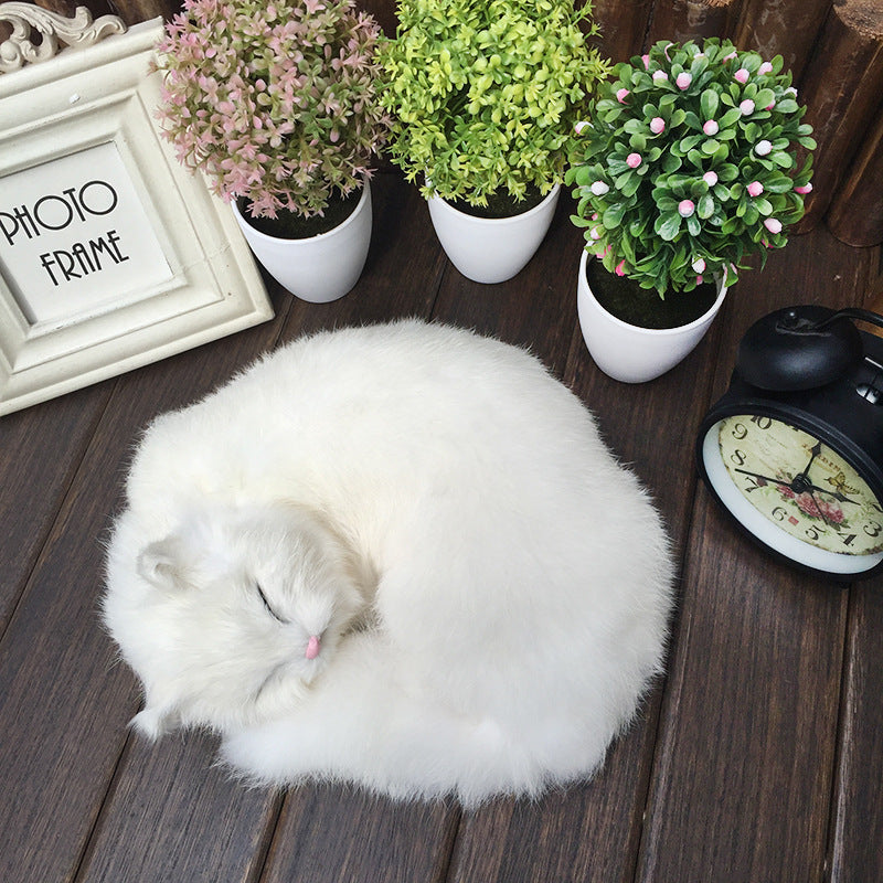 Sleeping Cat Home Decor Ornament – image 2