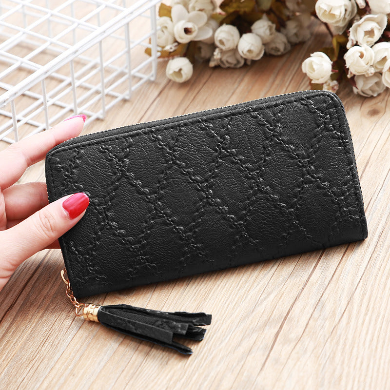 Women Purse Fashion Tassel Large Capacity – image 2