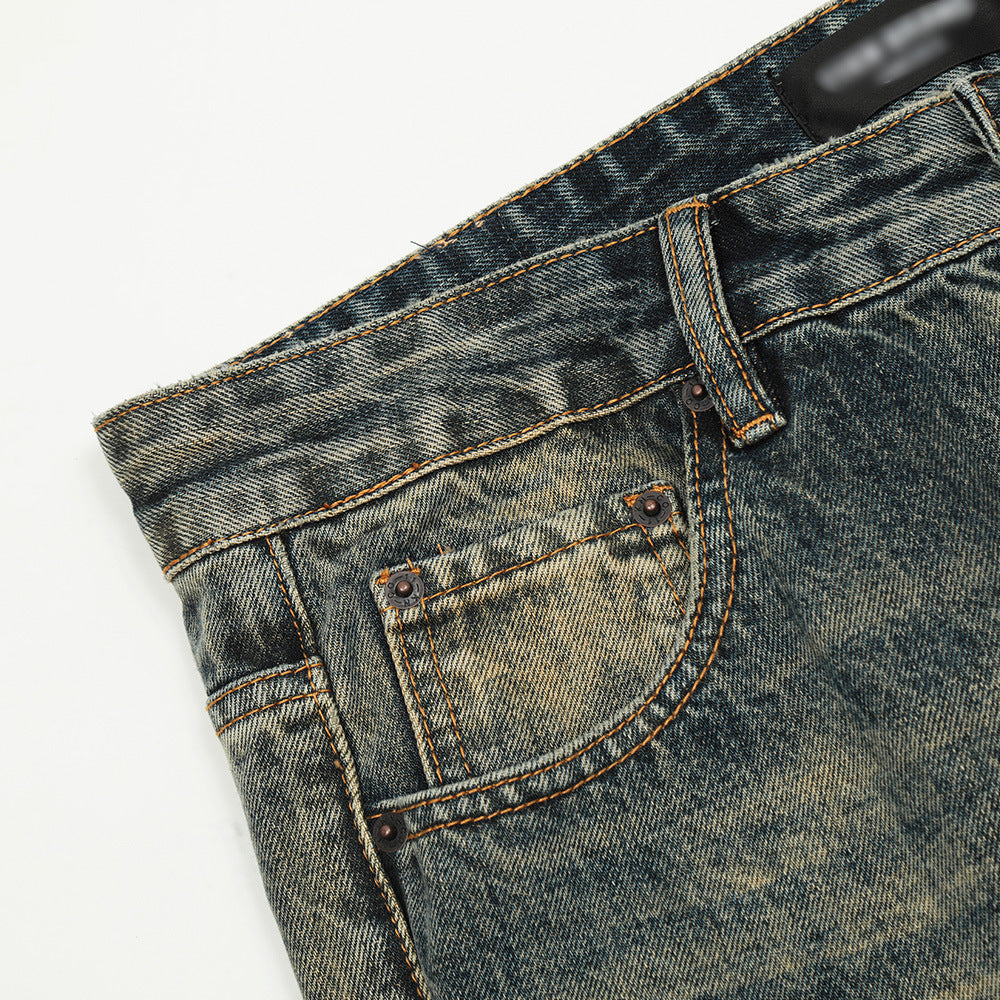 Fashion Slightly Flared Jeans Men – image 16