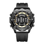 Sport leather men's quartz watch – image 2