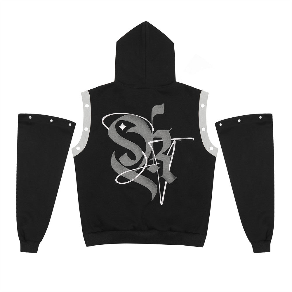 Fashion Letters Printed Hoodie Men – image 9
