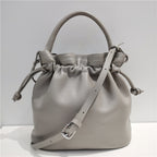 Fashion Leather Bucket Bag New Women – image 12