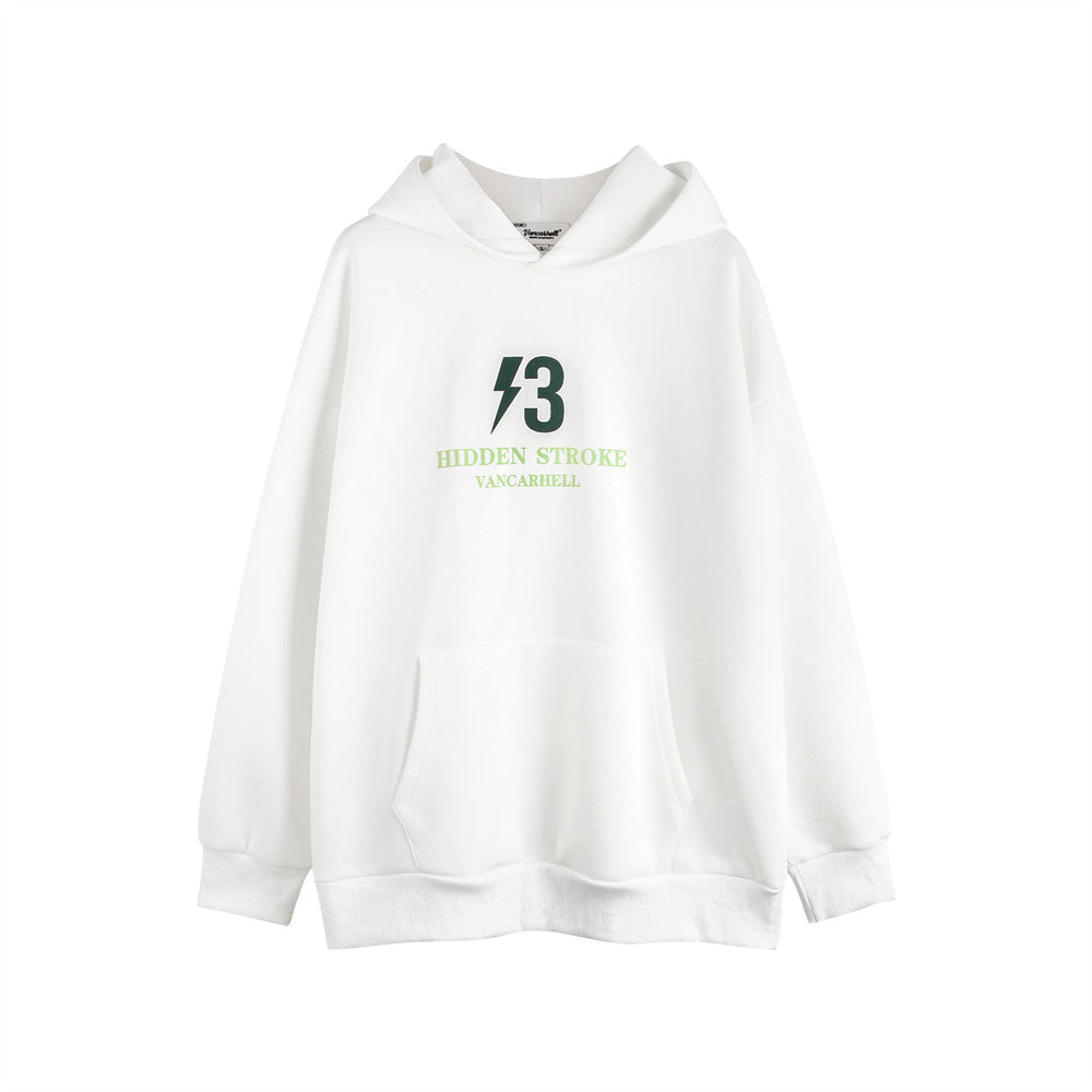 Fashion Lightning Printed Hoodie Men – image 5