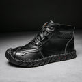 Leather shoes leather men casual shoes – image 4