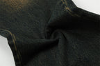 Fashion Horn Denim Trousers Men – image 16