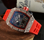 Fashion Diamond Gypsophila Watch Men – image 6