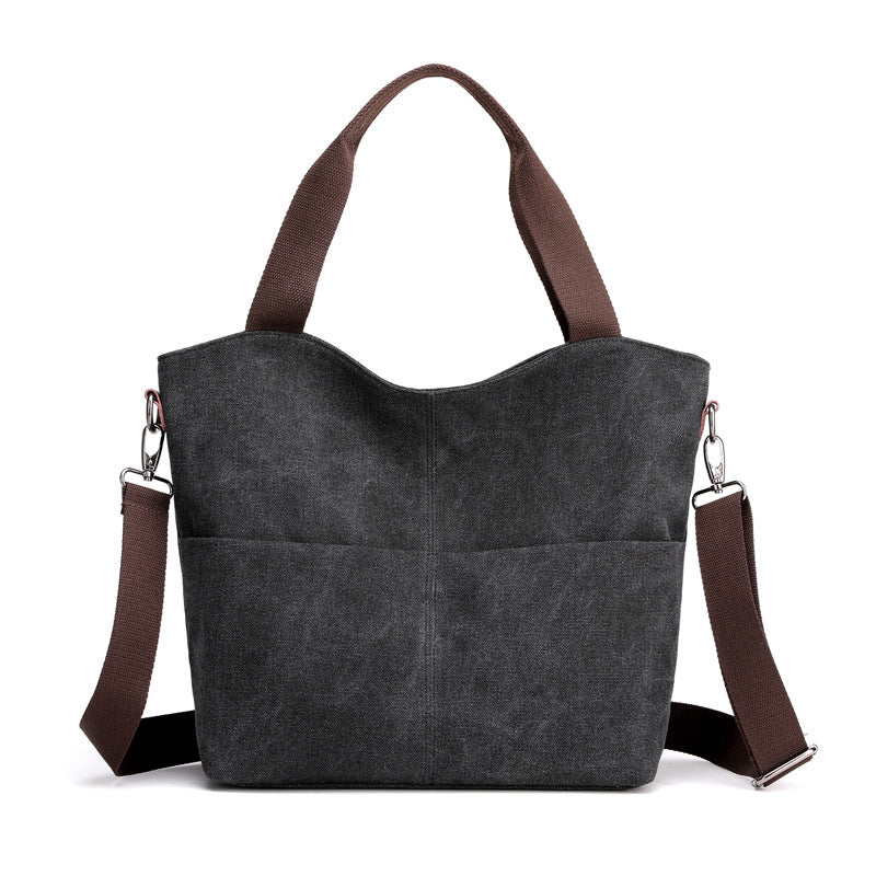 Shoulder women bag canvas bag – image 2